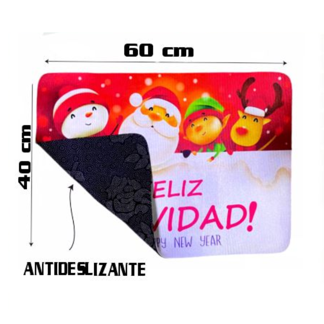 Alfombra Navideña🎄 ANTIDESLIZANTE