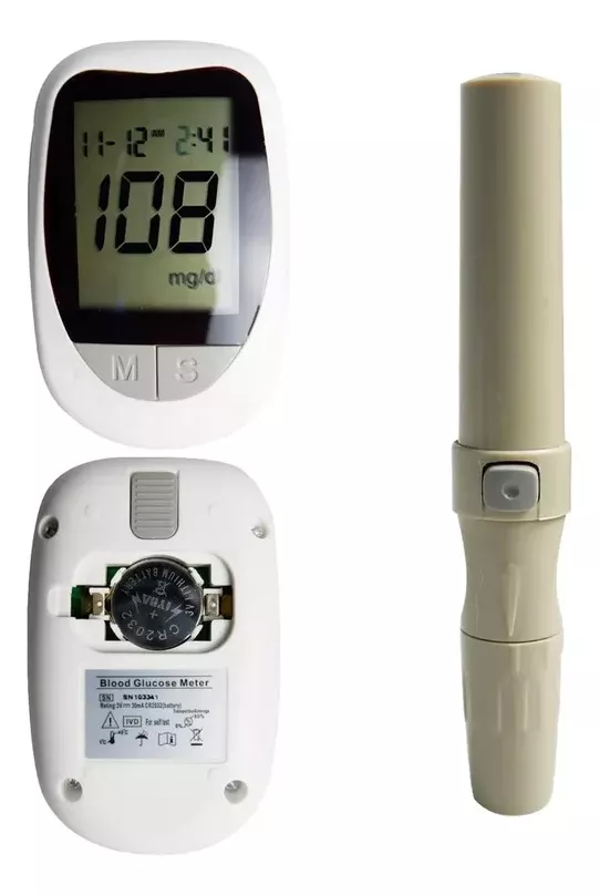 GlucoTrack Monitor Digital 🩸📊